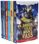 Adventures on Trains Series 6 Books Collection Set by M.G. Leonard & Sam Sedgman | Mystery, Adventure & Detective Stories for Kids