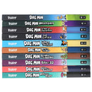 Dog Man Series 10 Books Collection Set by Dav Pilkey Mothering Heights, Grime and Punishment, Fetch-22, For Whom the Ball Rolls, Brawl of The Wild