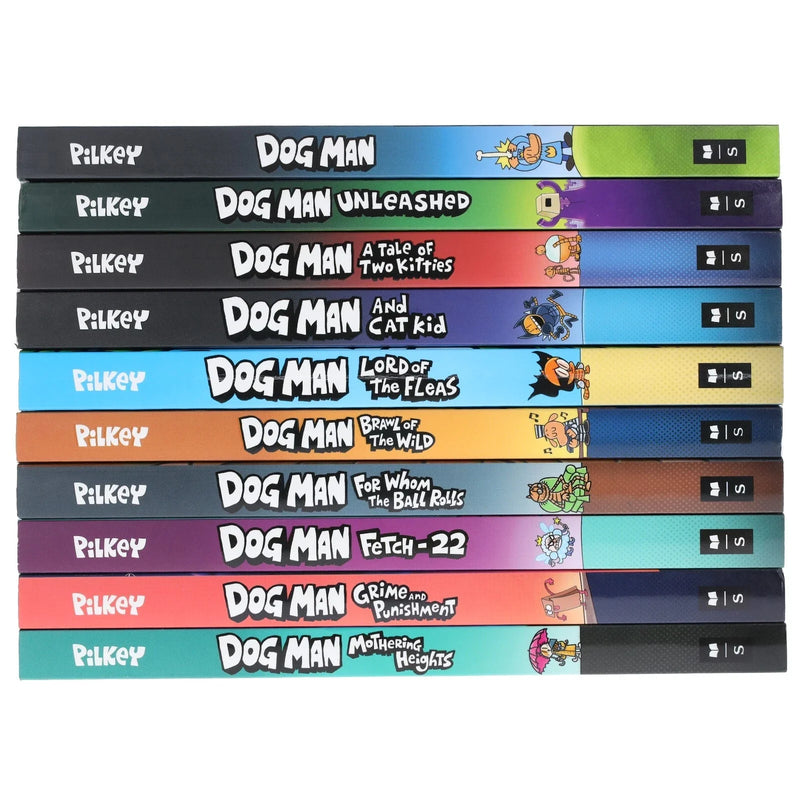 Dog Manシリーズ 10本セット Dog Man books series 10 books Collection Set by Dav Pilkey