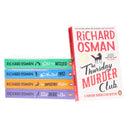 Thursday Murder Club Mysteries Series 1-5 Books Collection Set By Richard Osman (The Thursday Murder Club, The Man Who Died Twice, The Bullet That Missed, Last Devil To Die and The Impossible Fortune)