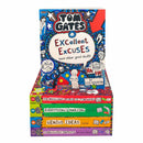 Tom Gates Series 1 Collection 5 Books (The Brilliant World, Excellent Excuses, Everything's Amazing, Genius Ideas, Is Absolutely Fantastic)