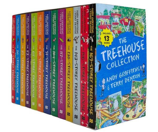 Andy Griffiths books The Treehouse Collection 12 Books Set