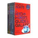 The Complete Hitchhiker's Guide to the Galaxy 5 Books Boxset by Douglas Adams NEW COVER