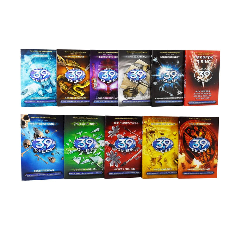 39冊セット SCHOLASTIC A True Book Aboutシリーズ The 39 Clues Series 11 Books Collection Box Set by Rick Riordan