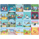 Usborne My First Phonics Reading Library – 20 Books Collection Box Set | Early Phonics Reading Books for Children