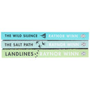 Raynor Winn Collection – 3 Books Set | The Salt Path, The Wild Silence & Landlines | Inspirational Nature & Travel Memoirs
