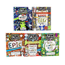 Liz Pichon Tom Gates 5 Books Collection Set Series 3 - Epic Adventure, What Monster?, Dogzombies Rule, Family Friends and Furry Creatures and More