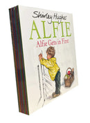 Shirley Hughes Alfie Collection 10 Books Set (Alfie Gets in First,  Alfie's Feet,  An Evening At Alfie's, Alfie Gives A Hand, Alfie Wins A Prize, Alfie Outdoors, All About Alfie, Alfie on Holiday and More)