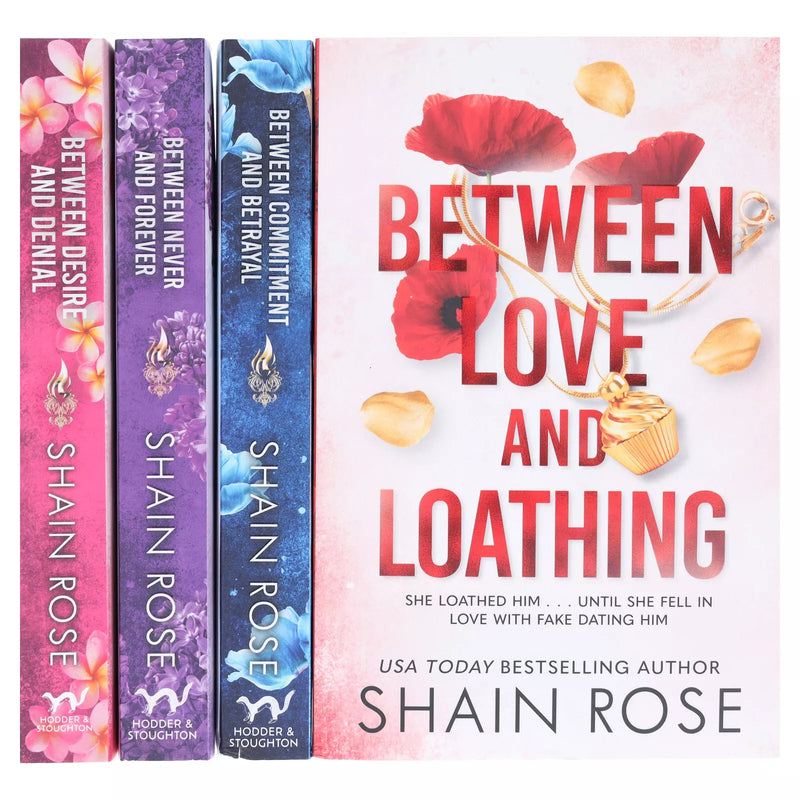 Hardy Billionaires Series By  4 Books Collection Set (Between Desire And Denial, Between Commitment And Betrayal, Between Love And Loathing, Between Never And Forever)