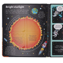 Usborne Lift-The-Flap Look Inside: Space by Rob Lloyd Jones - An interactive lift-the-flap introduction to galaxies, stars and the moon for young children