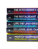 The Complete Hitchhiker's Guide to the Galaxy 5 Books Boxset by Douglas Adams NEW COVER