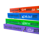 Richard Osman Collection 4 Books Set (The Thursday Murder Club, The Man Who Died Twice, The Bullet That Missed, The Last Devil To Die)
