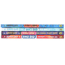Dino Dad Series 4 Books Collection Set By Andy Day (Dino Dad, Ice Age, Big School Talent Show, Mystery of the Missing Egg)