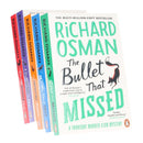 Thursday Murder Club Mysteries Series 1-5 Books Collection Set By Richard Osman (The Thursday Murder Club, The Man Who Died Twice, The Bullet That Missed, Last Devil To Die and The Impossible Fortune)