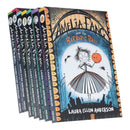 Amelia Fang Series 7 Books Collection Set by Laura Ellen Anderson (Naughty Caticorns, Trouble with Toads, Lost Yeti Treasures, Half-Moon Holiday, Memory Thief, Unicorn Lords, Barbaric Ball)