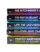The Complete Hitchhiker's Guide to the Galaxy 5 Books Boxset by Douglas Adams NEW COVER