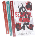The Vipers Series 3 Books Collection Set by Rina Kent (Beautiful Venom, Sweet Venom and Tempting Venom)
