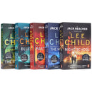 Jack Reacher Series (21-25) Collection 5 Books Set By Lee Child (Night School, The Midnight Line, Past Tense, Blue Moon, The Sentinel)