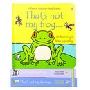 Usborne Thats Not My Animals Touchy Feely Series 3 Books Collection Set - Thats Not My Frog Thats Not My B..