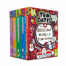 Tom Gates Series 1 Collection 5 Books (The Brilliant World, Excellent Excuses, Everything's Amazing, Genius Ideas, Is Absolutely Fantastic)