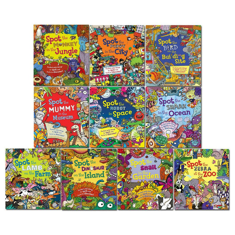 Spot Facts To Discover 10 Picture Books Children Collection By Alexandra Koken