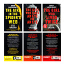 The Millennium Trilogy 3 Books Collection Set by David Lagercrantz (Books 4 - 6)