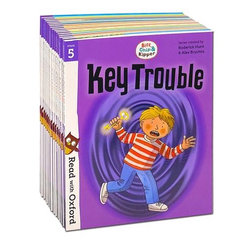 Biff, Chip and Kipper Stage 4-5 Read with Oxford: 32 Phonics Books Collection Set