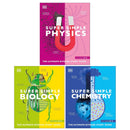 DK Super Simple Study Guide 3 Books Collection Set (Super Simple Chemistry, Physics, Biology)