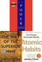 Way of the Superior Man, Laws Of Power, Atomic Habits 3 Books Collection Set