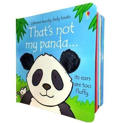 Usborne Thats Not My Animals 3 Books Collection Set Pack Panda Squirrel Hamster Touchy-feely Board Books