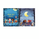 Usborne Lift-the-Flap Space Books – What Are Stars? & What Is the Moon? 2 Book Set