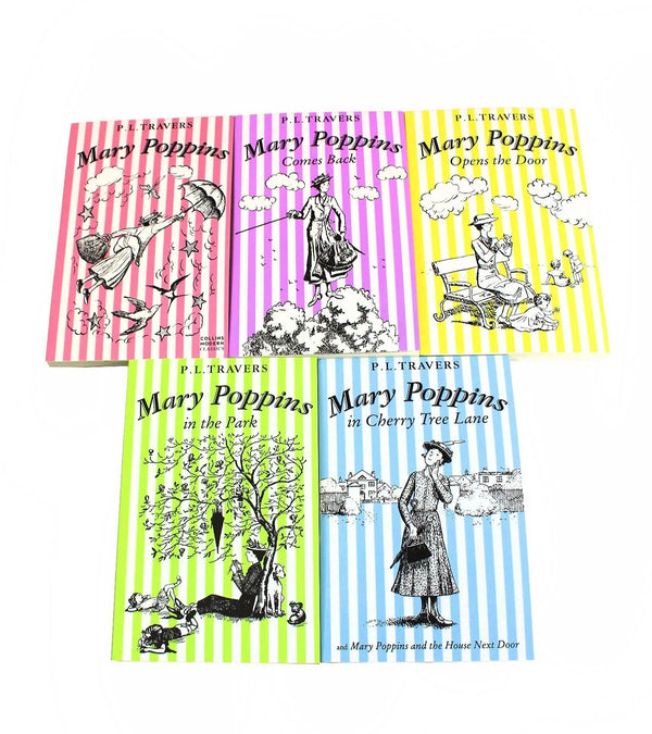 Mary Poppins The Complete Collection 5 Books Set