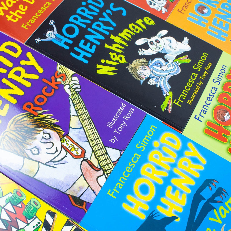 Horrid Henry 10 Books Collection Set by Francesca Simon – Funny School