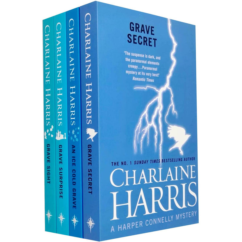 Charlaine Harris 4 Books Collection Set Pack Harper Connelly Mysteries Series