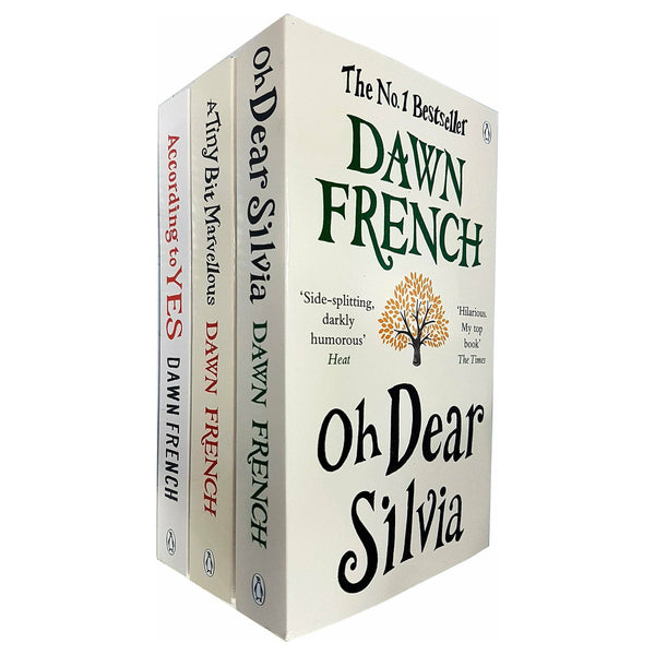 Dawn French Collection 3 Books Set (According to Yes, A Tiny Bit Marvellous, Oh Dear Silvia)