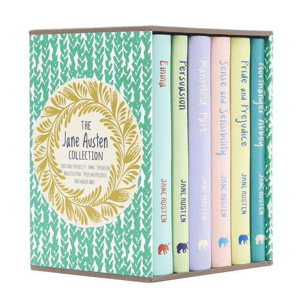 The Jane Austen Collection 6 Books Box Set Sense And Sensibility Emma Persuasion Mansfield Pride A..