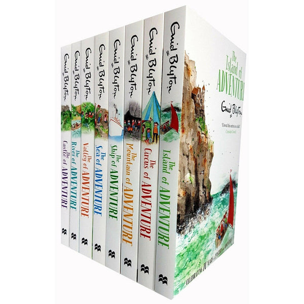 Enid Blyton Books Adventure Series 8 Books Set Collection Children Classic Books - books 4 people
