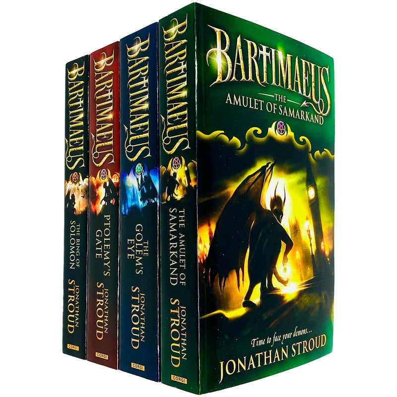Jonathan Stroud The Bartimaeus Series 4 Books Collection Set