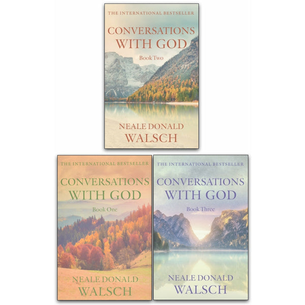 Neale Donald Walsch Conversations With God Trilogy 3 Books Collection Set Book 1 Book 2 Book 3
