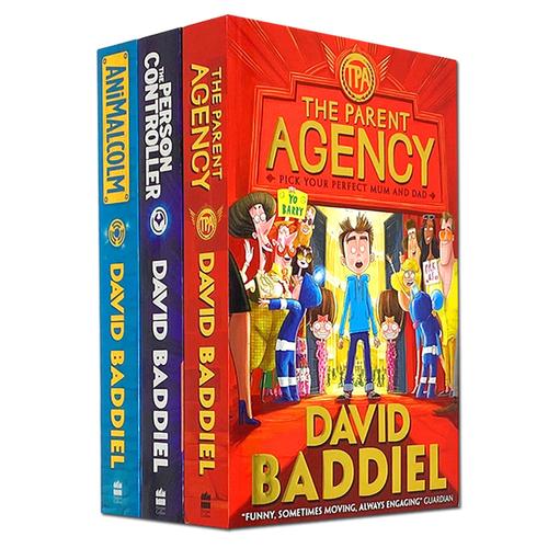 The David Baddiel Collection 3 Books Set (The Parent Agency, The Person Controller, Animalcolm)