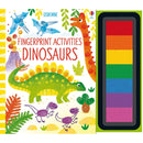Usborne Fingerprint Activities Complete Series 11 Books Collection Set - (Zoo, Animals, Bugs, Unicorns and Faries, Monsters, Dinosaurs, Christmas and more)