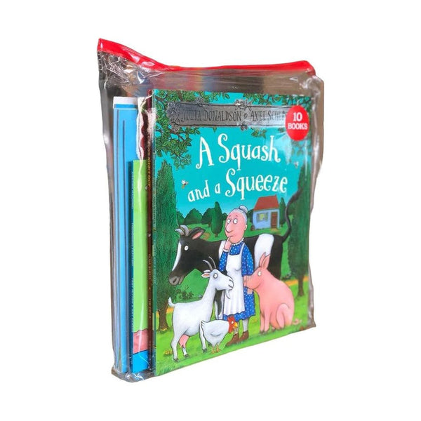 Fun On The Farm 10 Childrens Kids Books Collection Ziplock Set