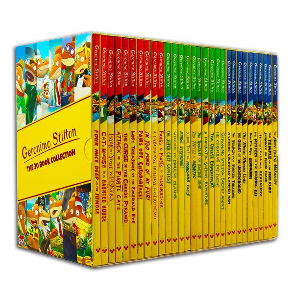 Geronimo Stilton Series 1, Series 2 and Series 3 - 30 Books Collection Box Set