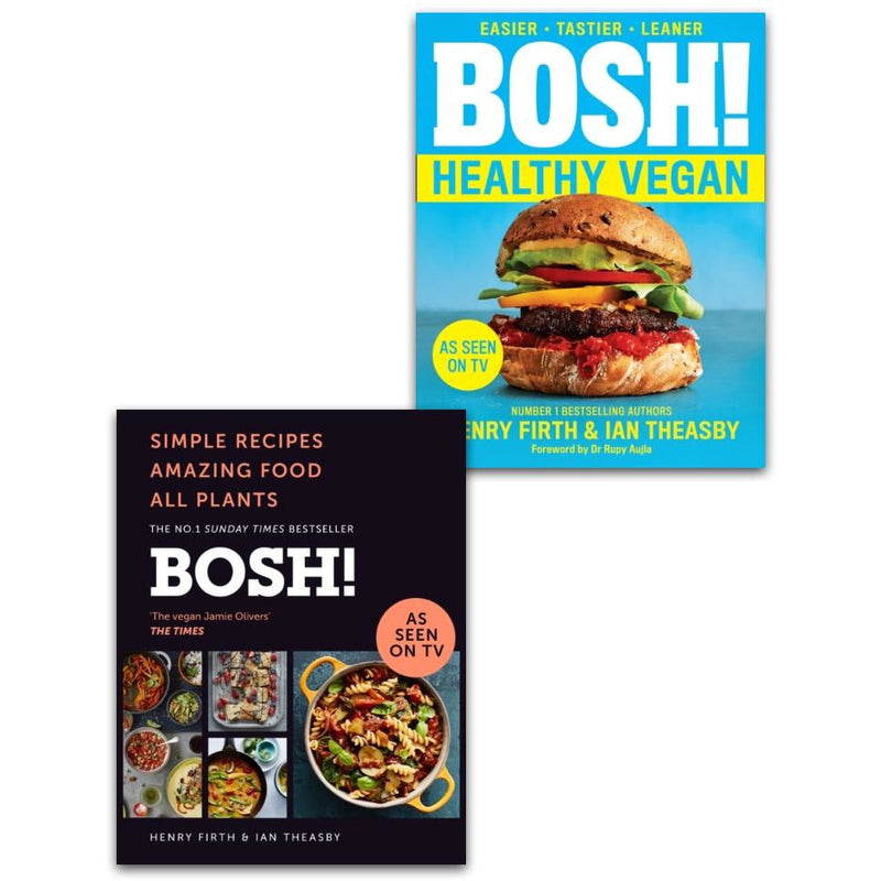 Bosh Healthy Vegan, [Hardcover] Bosh Simple recipes 2 Books Collection Set
