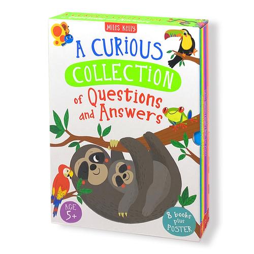 A Curious Collection of Questions and Answers 8 Books Collection Box Set Plus Poster