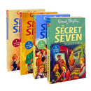 Enid Blyton The Secret Seven - 12 Story in 4 Books Collection Set