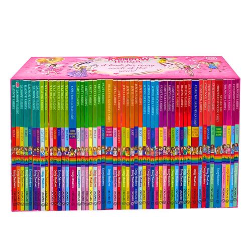 A Year of Rainbow Magic Books Collection Boxed 52 Books Set