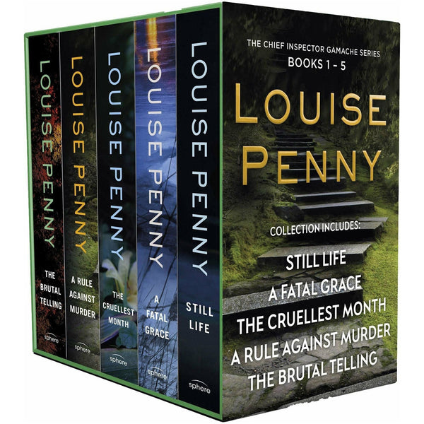 BOX MISSING - Chief Inspector Gamache Book Series 1-5 Collection 5 Books by Louise Penny