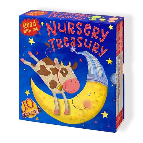 Nursery Rhyme Treasury, Early Readers (Age 3 to 5) 10 Picture Books Collection Box Set