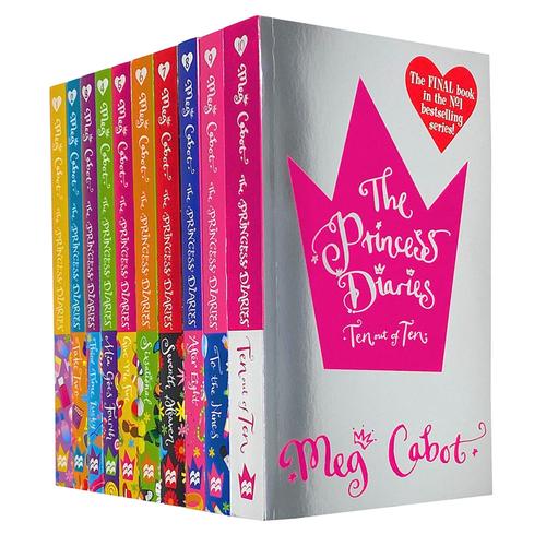 The Princess Diaries Collection Meg Cabot 10 Books Set